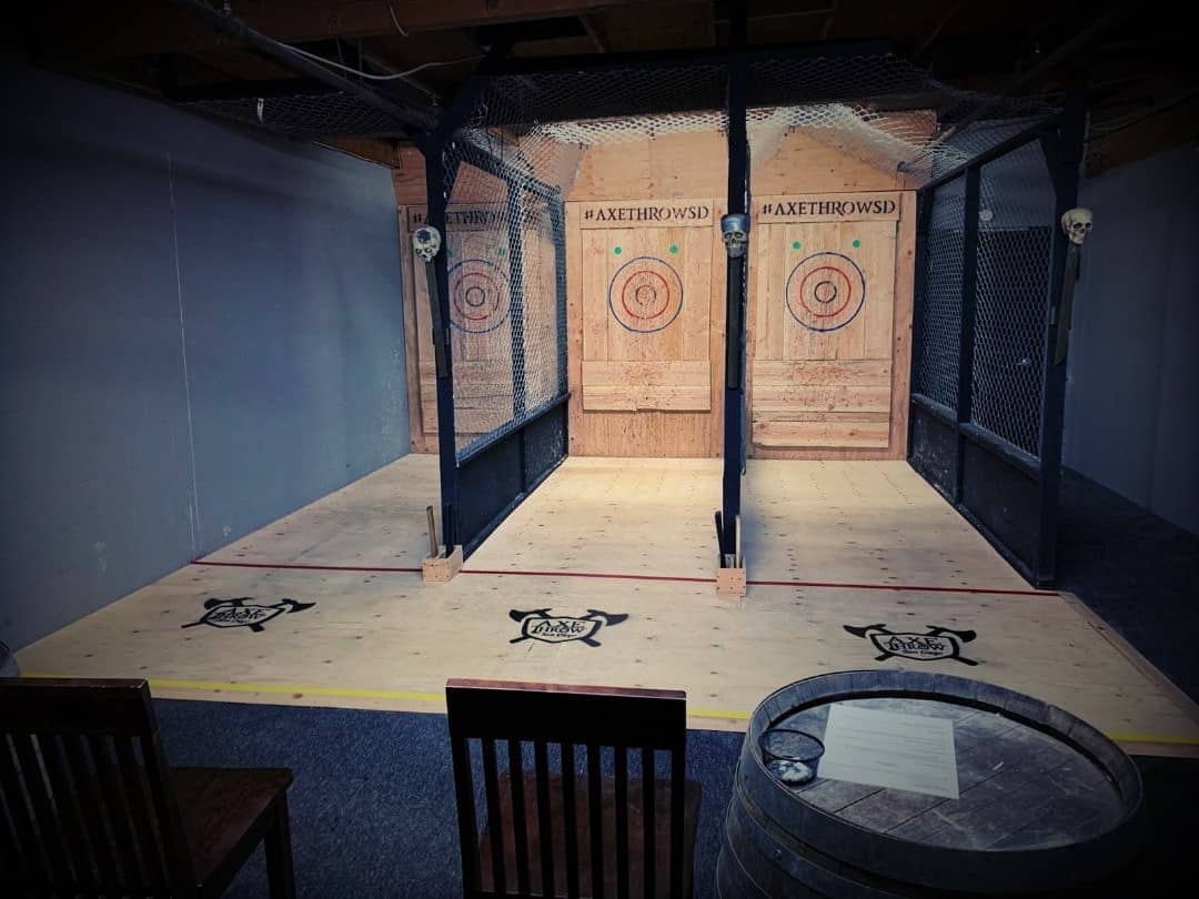 date ideas like axe throwing
